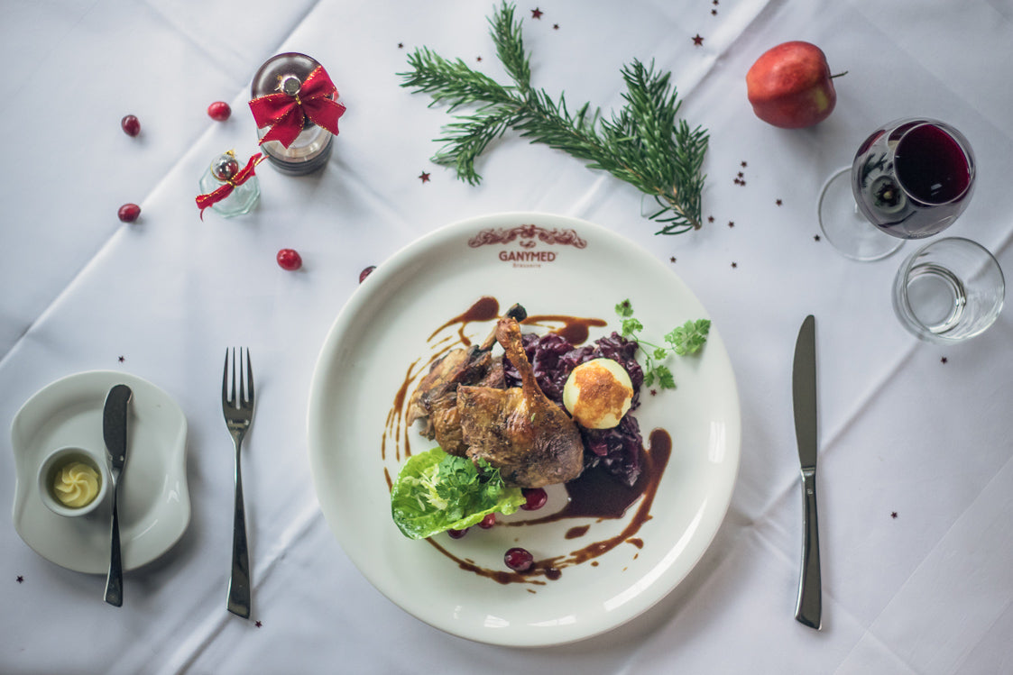 Festliches Weihnachtsmenü für 2 Personen