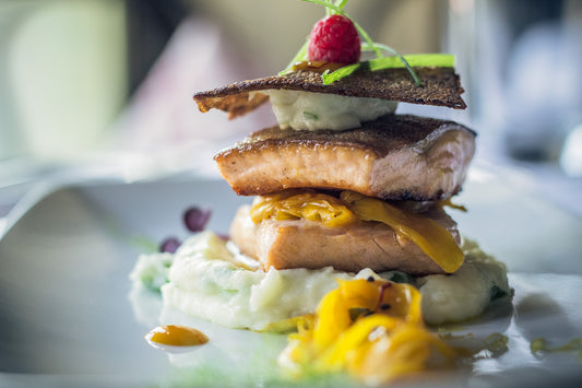 Lachsfilet für 2 Personen