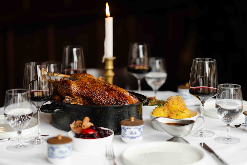 Gefüllte Gans für 4 Personen für Zuhause